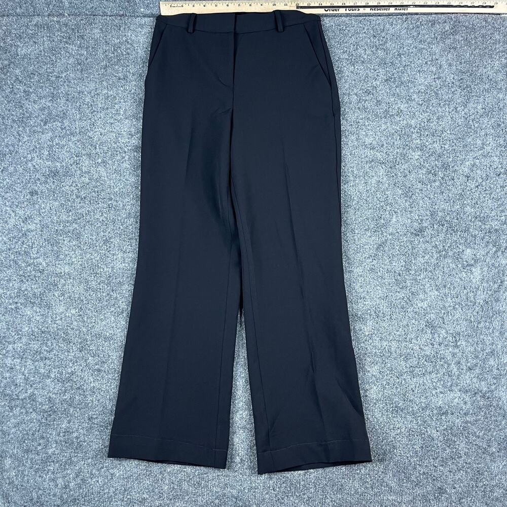 Express Pants Womens Size 2R Black Straight Leg Career‎ Office Stretch